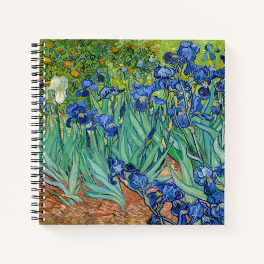 Vincent Van Gogh - Irises Notitieboek (Voorkant)