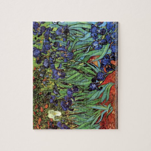 Vincent van Gogh - Irises puzzle Legpuzzel (Verticaal)