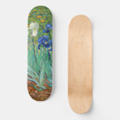 Vincent Van Gogh - Irises Skateboard (Voorkant)