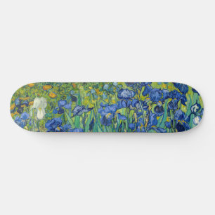 Vincent Van Gogh - Irises Skateboard