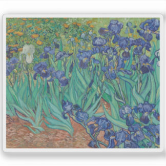 Vincent van Gogh - Irises Sticker