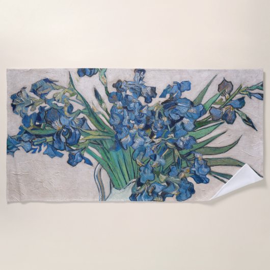 Vincent van Gogh - Irises Strandlaken (Voorkant)