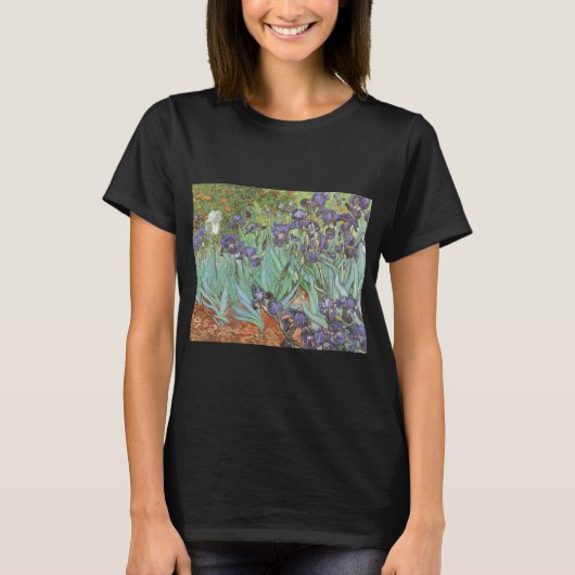 Vincent van Gogh - Irises T-shirt (Voorkant)