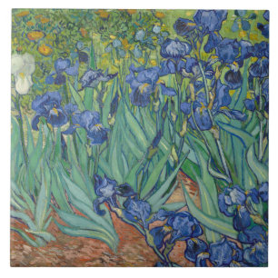 Vincent van Gogh - Irises Tegeltje