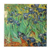 Vincent van Gogh, Irises Tegeltje (Voorkant)