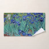 Vincent Van Gogh Irises Vibrant Flower Art (Serviette à main)