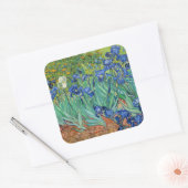 Vincent Van Gogh - Irises Vierkante Sticker (Envelop)