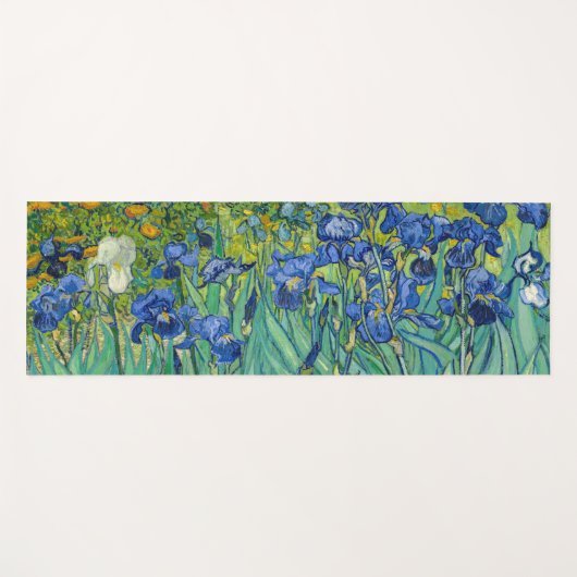 Vincent Van Gogh - Irises Yogamat (Voorkant (horizontaal))