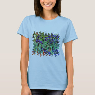 Vincent Van Gogh - Irissen - Bloemliefhebber Kunst T-shirt