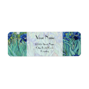 Vincent van Gogh, Irissen Etiket