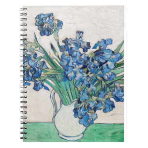 Vincent Van Gogh Irissen. Impressionisme floraal Notitieboek