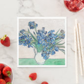 Vincent Van Gogh Irissen. Impressionisme floraal Servet (Insitu)