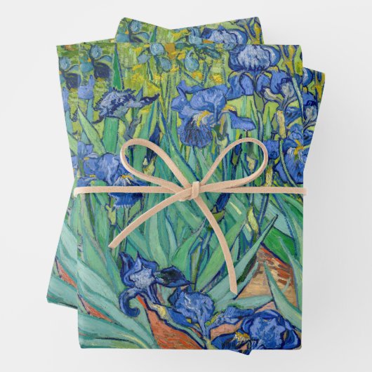 Vincent Van Gogh - Irissen Inpakpapier Vel (In situ)