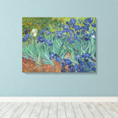Vincent van Gogh, Irissen, Les Iris Canvas Afdruk (Insitu (Houten vloer))