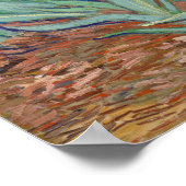Vincent van Gogh, Irissen, Les Iris Poster (Hoek)