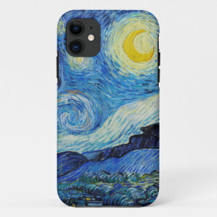 Vincent Van Gogh is de Sterrennacht iPhone 11 Hoesje