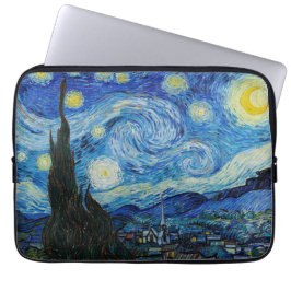 Vincent Van Gogh is de Sterrennacht Laptop Sleeve