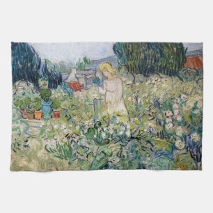 Vincent van Gogh - juffrouw Gachet in haar tuin Theedoek