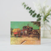 Vincent van Gogh - Kamp van zigeunerkaravanen (Staand voorkant)