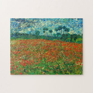 Vincent Van Gogh Klaprozenveld Fijne Kunst Legpuzzel