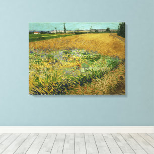 Vincent van Gogh, Korenveld, Korenveld Canvas Afdruk