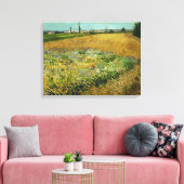 Vincent van Gogh, Korenveld, Korenveld Canvas Afdruk (Insitu (Woonkamer))