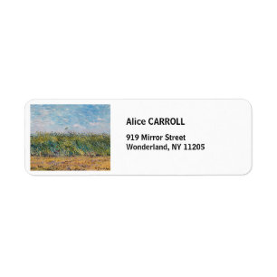 Vincent van Gogh - Korenveld met een leeuwerik Etiket