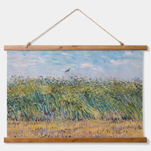 Vincent van Gogh - Korenveld met een leeuwerik Hangend Wandkleed