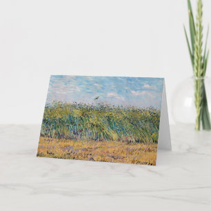 Vincent van Gogh - Korenveld met een leeuwerik Kaart