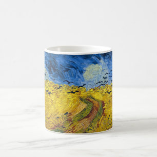 Vincent van Gogh - Korenveld met kraaien Koffiemok