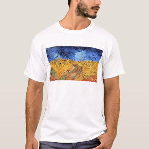 Vincent Van Gogh - Korenveld met kraaien T-shirt