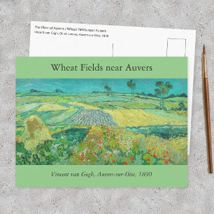Vincent van Gogh - Korenvelden bij Auvers Briefkaart