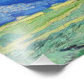 Vincent van Gogh - Korenvelden onder onweerslucht Foto Afdruk (Hoek)