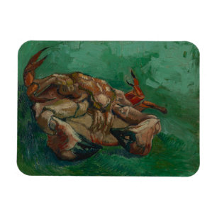 Vincent van Gogh, krab op zijn rug Magneet