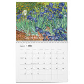 Vincent van Gogh Kunst & Citaten Kalender (Mar 2026)