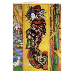 Vincent Van Gogh - La Courtisane - Geisha japonais