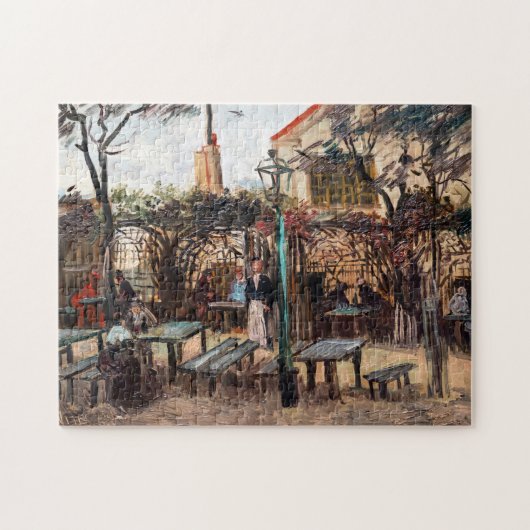 Vincent Van Gogh - La Guinguette op Montmartre Legpuzzel (Horizontaal)