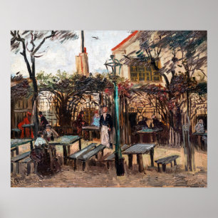 Vincent Van Gogh - La Guinguette op Montmartre Poster