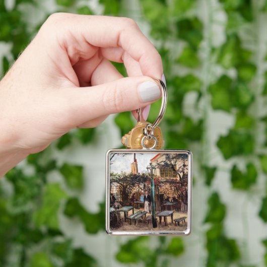 Vincent Van Gogh - La Guinguette op Montmartre Sleutelhanger (Hand)
