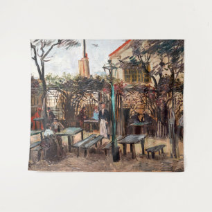Vincent Van Gogh - La Guinguette op Montmartre Wandkleed