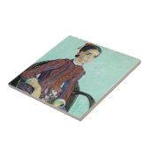 Vincent van Gogh - La Mousme Tegeltje (Zijkant)