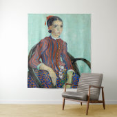 Vincent van Gogh - La Mousme Wandkleed (In situ)