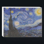 Vincent Van Gogh - La nuit étoilée<br><div class="desc">The Starry Night / La nuit etoilee - Vincent Van Gogh en 1889</div>