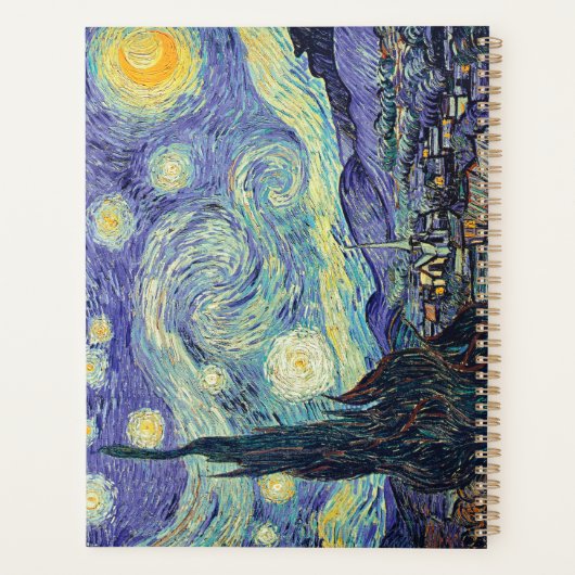 Vincent Van Gogh La Nuit étoilée (Dos)