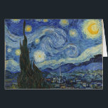 Vincent van Gogh | La Nuit étoilée, juin 1889<br><div class="desc">VAN GOGH->Post-impressionniste, étoiles, étoile, nocturne, paysage, cloche de l'église, lune, clair de lune, arbre, ciel, cosmique, St, Remy, Provence, Français, Saint-Remy, Post-impressionnisme, iconique\\La nuit étoilée, juin 1889 (huile sur toile), Gogh, Vincent van (188) 53-90) / Museum of Modern Art, New York, USA / The Bridgeman Art Library | Numéro de...</div>