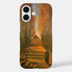 Vincent van Gogh - Laan met populieren in de herfs iPhone 16 Hoesje