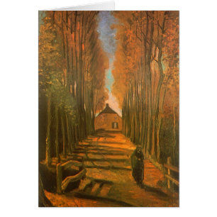 Vincent van Gogh - Laan met populieren in herfst