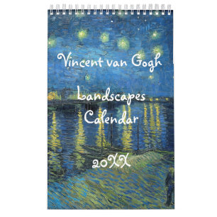 Vincent van Gogh Landscapes Calendar Kalender