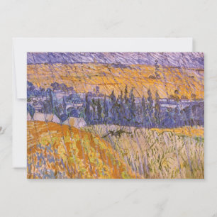 Vincent van Gogh - Landschap bij Auvers in de rege