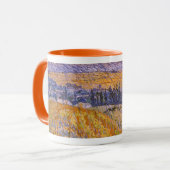 Vincent van Gogh - Landschap bij Auvers in de rege Mok (Voorkant links)